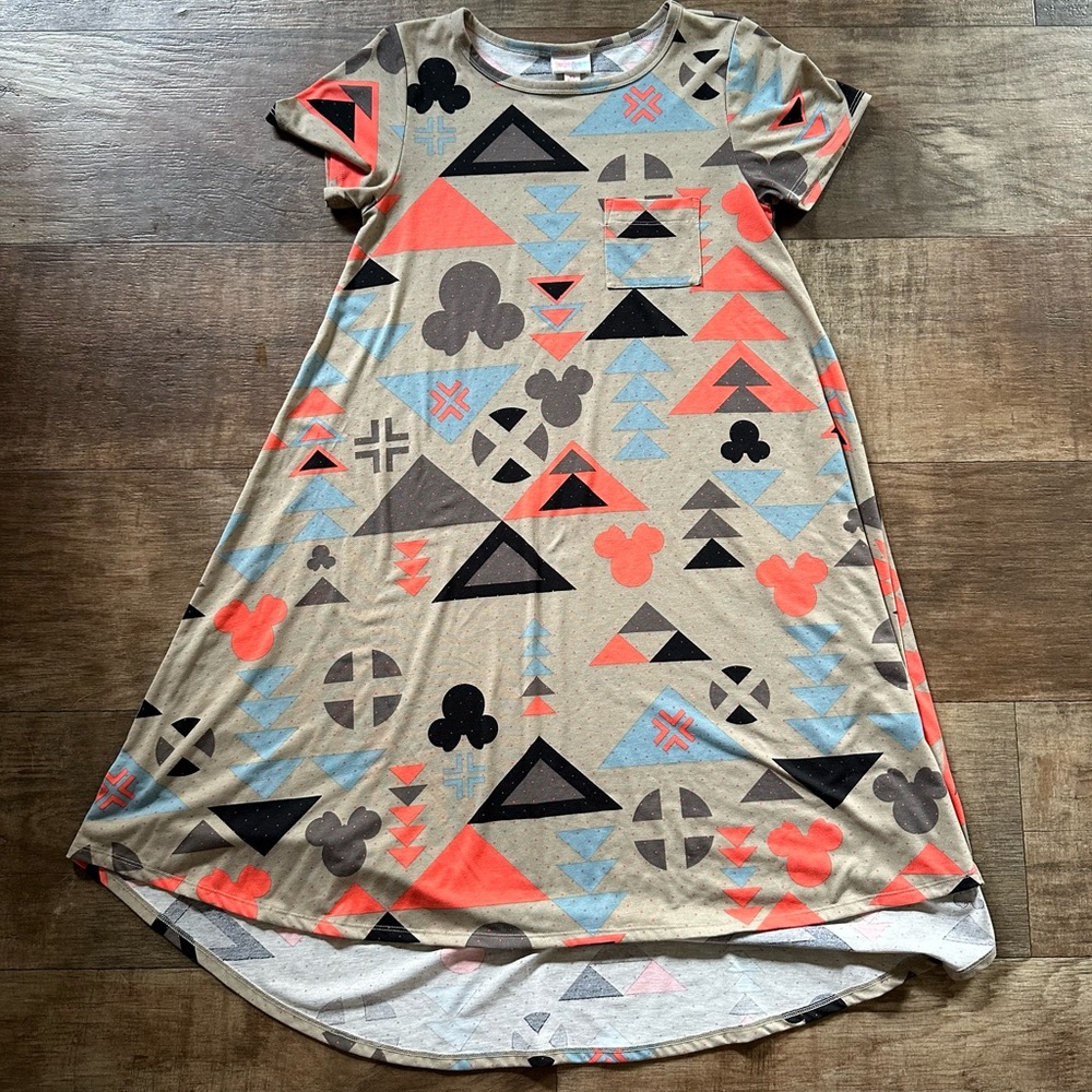LuLaRoe disney Carly swing midi dress